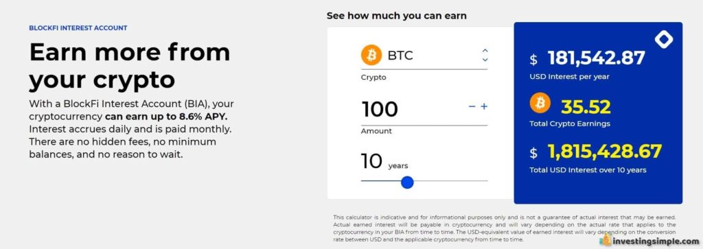 How to send bitcoin from robinhood to blockfi