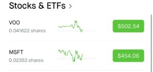 Robinhood Stocks and ETFs